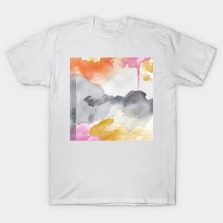 Tequila Sunrise #painting, #watercolor T-Shirt